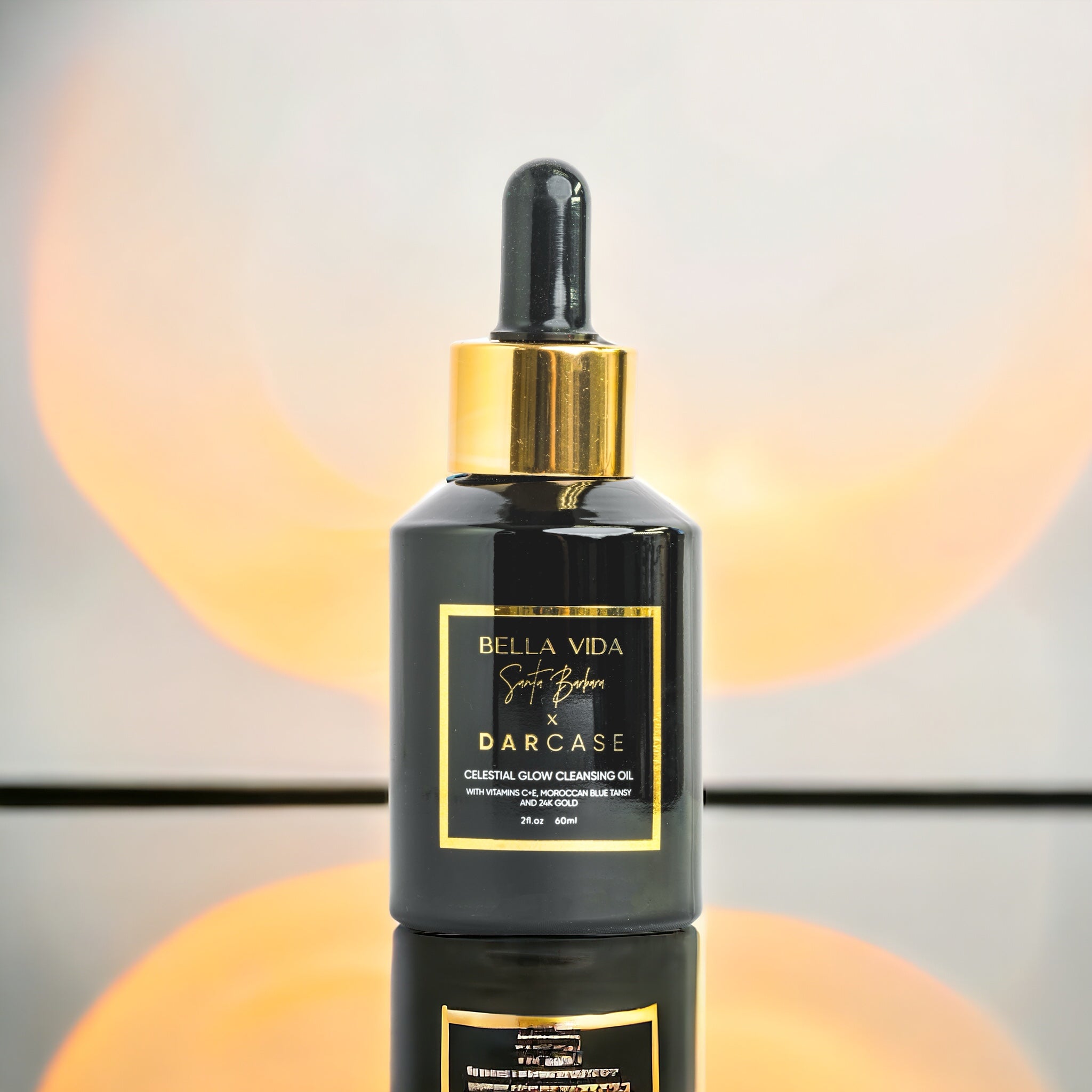 Celestial Glow Cleansing Oil with Vitamin C, 24k Gold and Moroccan Blue Tansy