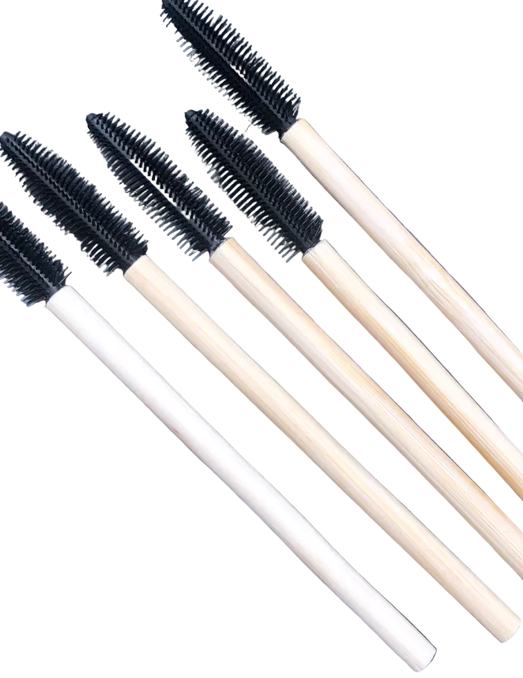 Bamboo and Silicone Lash and Brow Spoolies